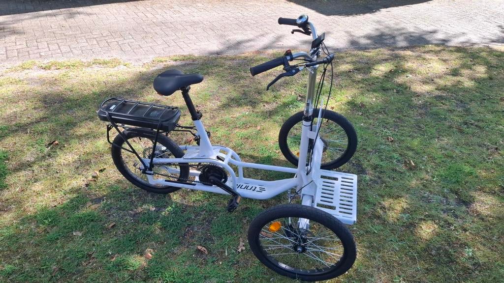 Elektrische 3 wieler met schijfremmen etnnic trike van raam, Fietsen en Brommers, Fietsen | Driewielfietsen, Ophalen, Zo goed als nieuw