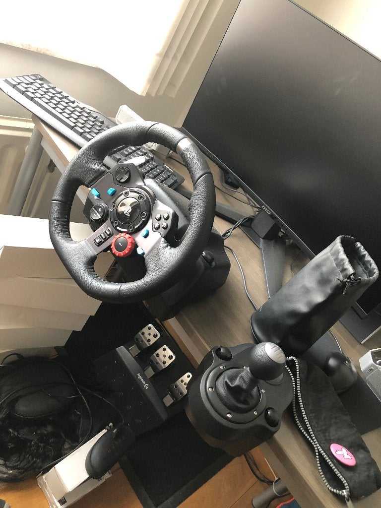Logitech g29, Games en Spelcomputers, Ophalen, Zo goed als nieuw, Stuur of Pedalen
