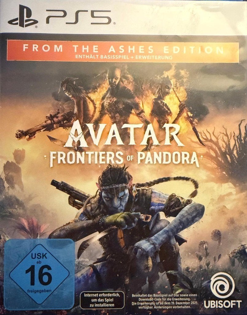 AVATAR Frontiers of Pandora PS5, 1 joueur, Enlèvement ou Envoi, Utilisé, Jeu de rôle (Role Playing Game)