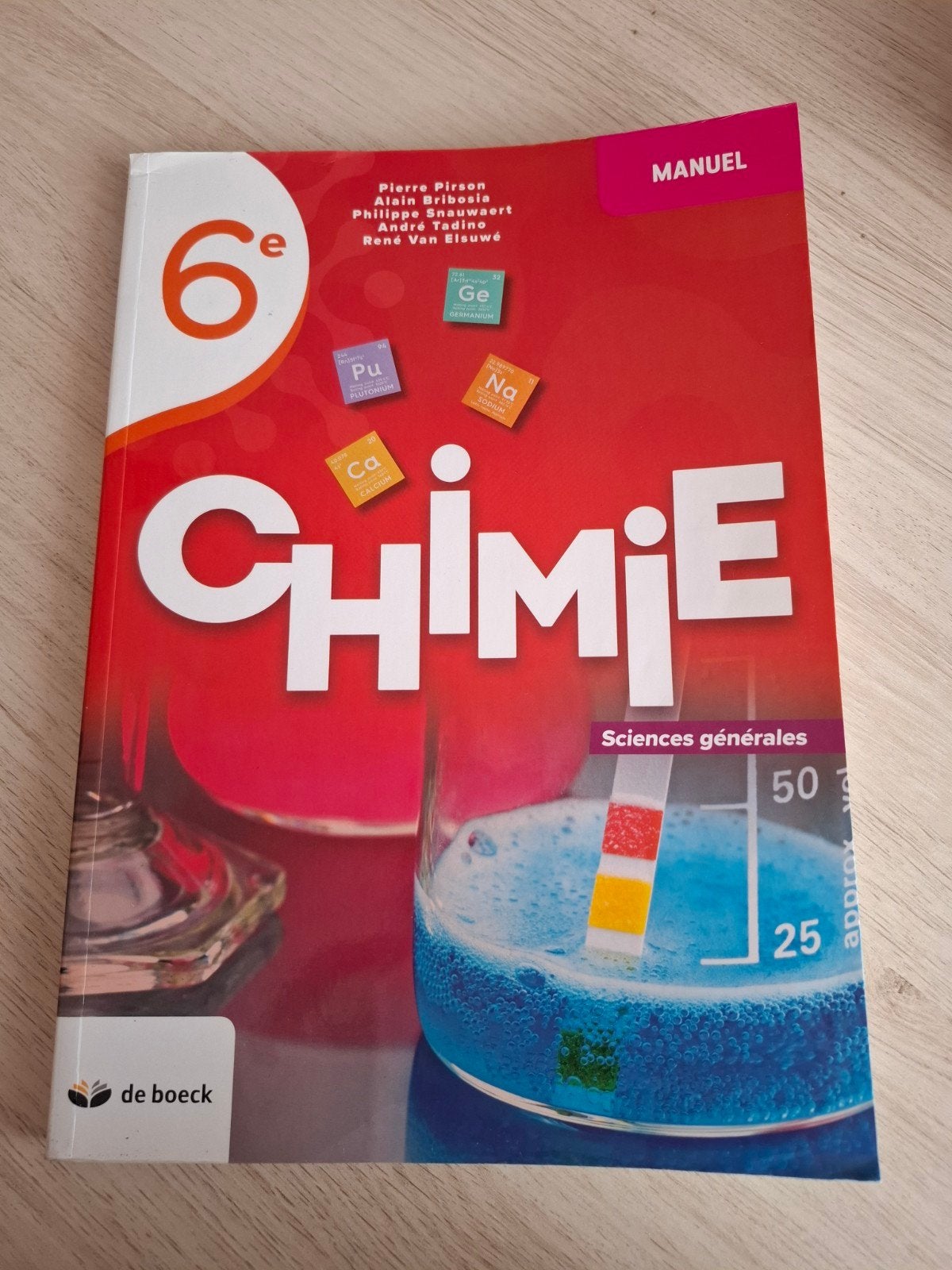 Chimie 6ème 15€, Boeken, Schoolboeken, Ophalen, Scheikunde