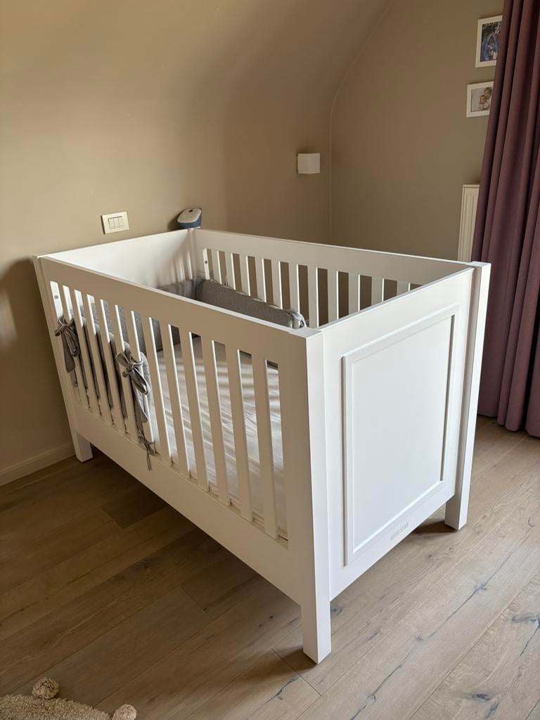 Woodwork babybedje 140x70 WILL, Ophalen, Zo goed als nieuw, Jongetje of Meisje