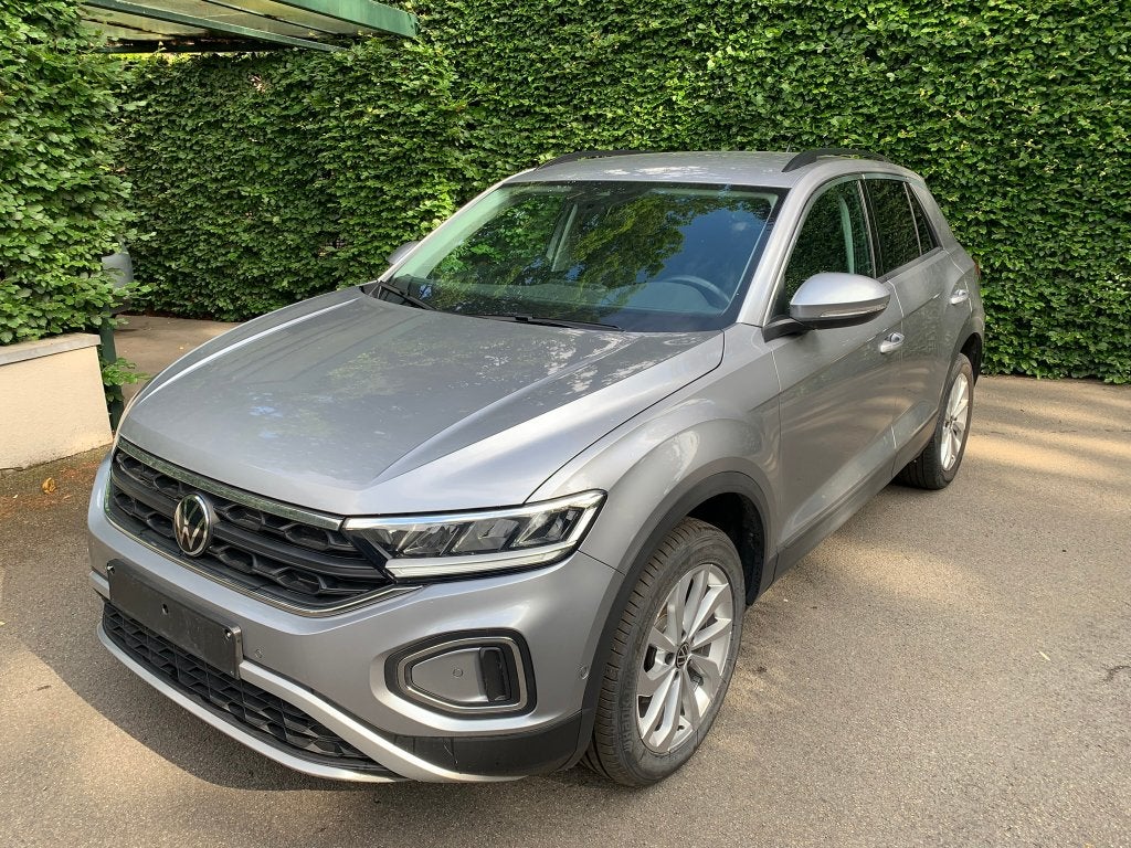 Volkswagen T-Roc 1.5 TSI DSG, Auto's, Automaat, Bedrijf, SUV of Terreinwagen, Zilver of Grijs