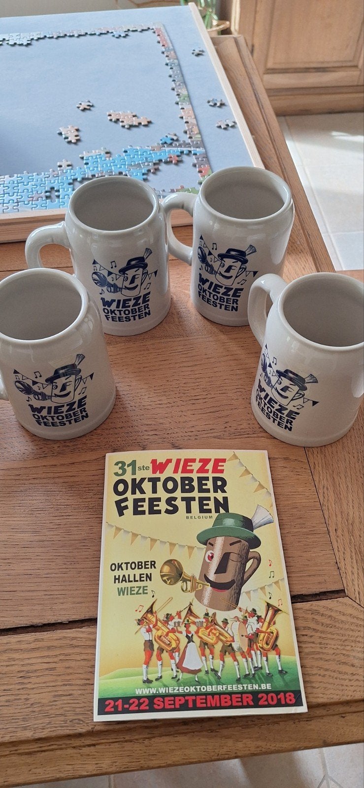 Bierbeker Oktoberfeesten Wieze 2018, Verzamelen, Ophalen, Nieuw, Gebruiksvoorwerp