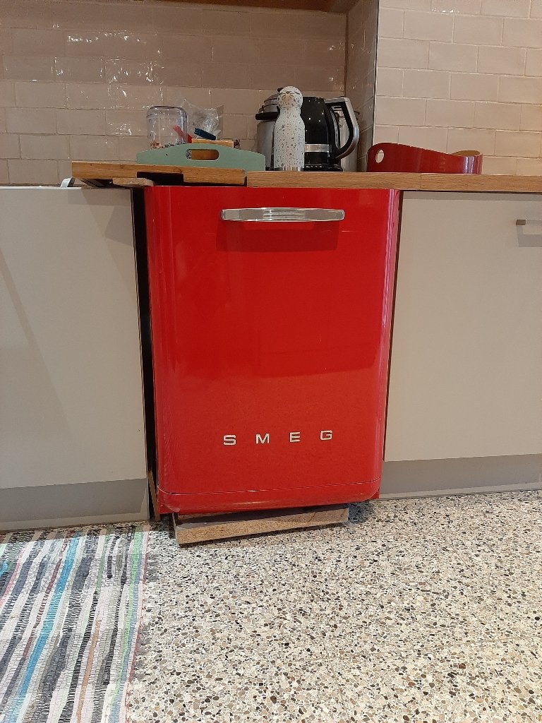 Smeg vaatwasser, Ophalen, Gebruikt, 60 cm of meer, Vrijstaand