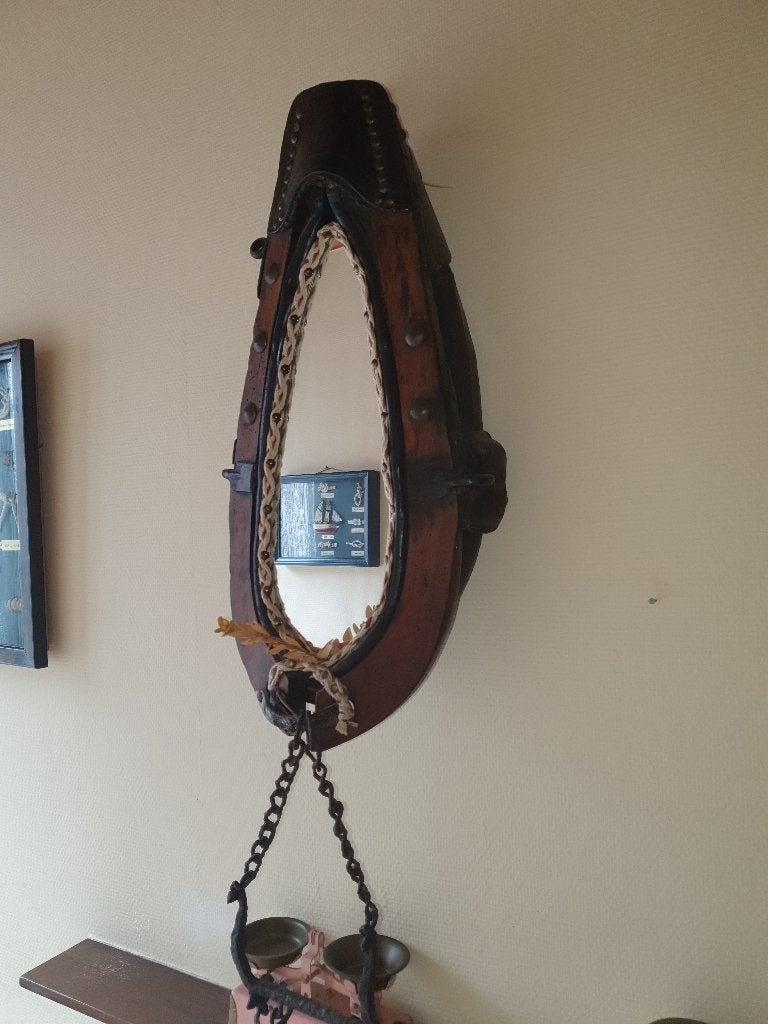 Goreau avec miroir H 95cm complet, Maison & Meubles, Enlèvement, Utilisé, Ovale