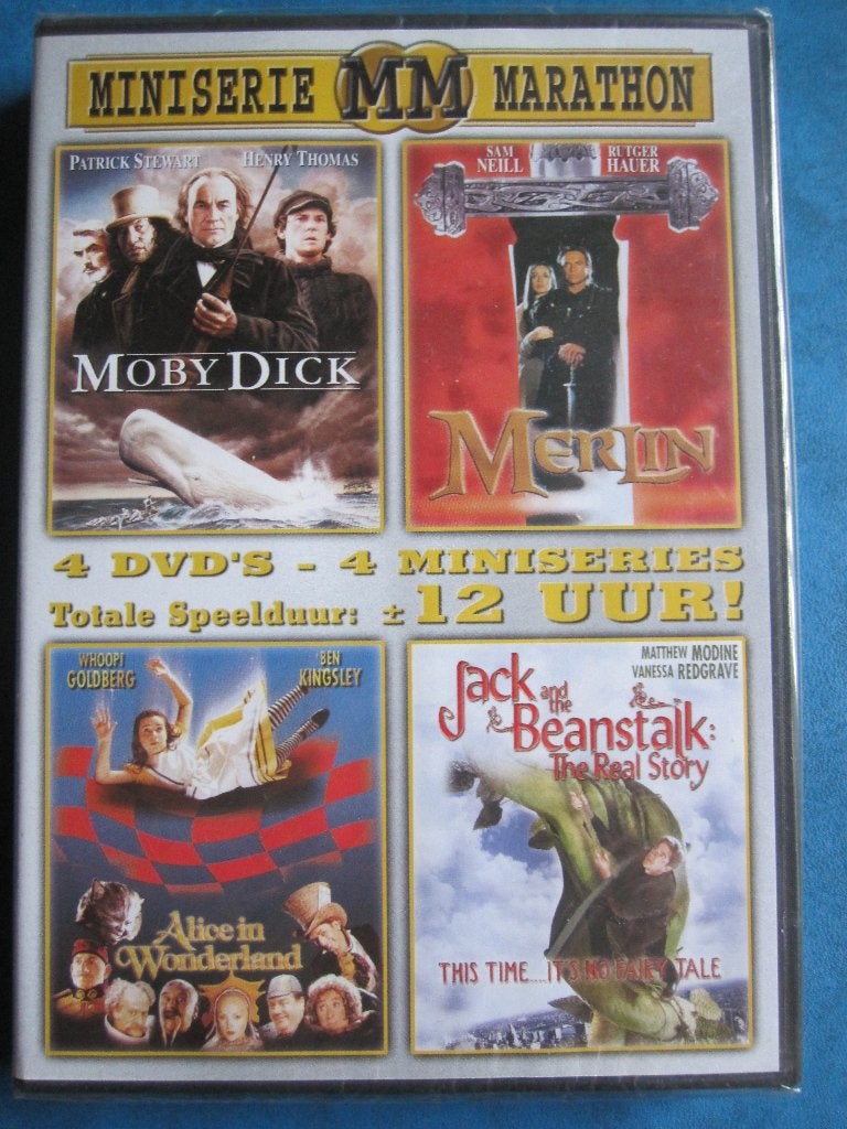 Miniserie Marathon (4 series op 4 disc) nieuw in de verpakki, Alle leeftijden, Boxset, Ophalen of Verzenden, Actie en Avontuur