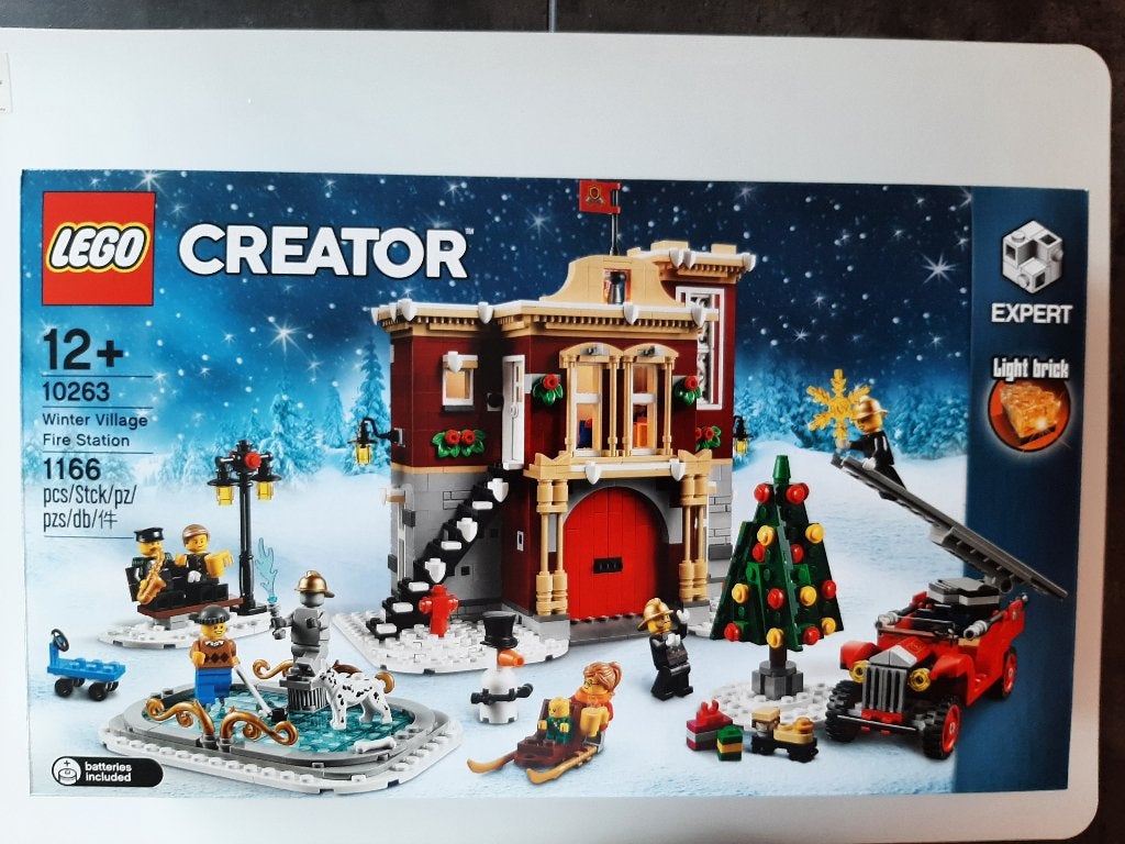 Lego Creator 10263: winter village fire station, Neuf, Enlèvement ou Envoi, Lego, Ensemble complet