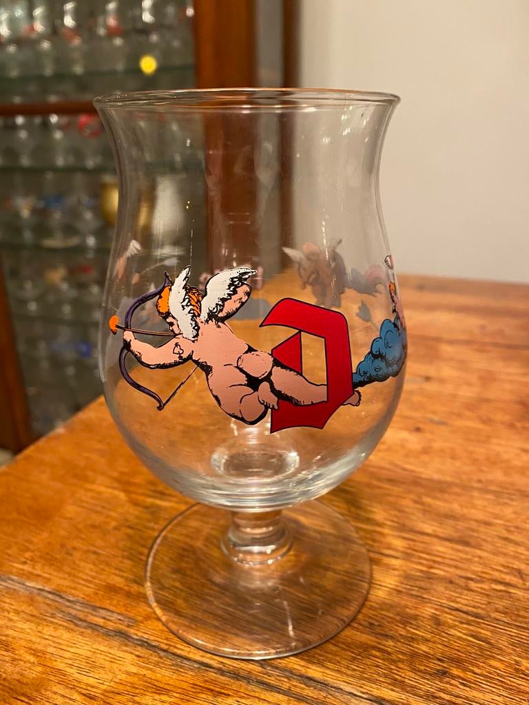 Duvelglas valentein, Ophalen of Verzenden, Zo goed als nieuw, Duvel