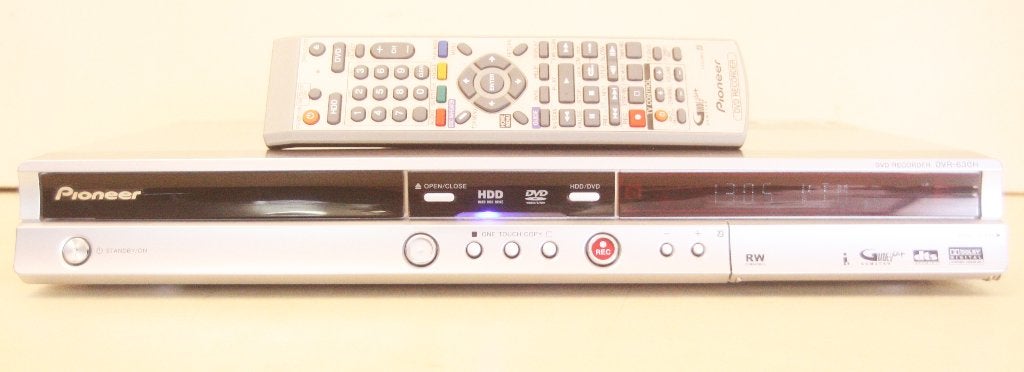 Pioneer DVR-630H DVD-Recorder / Met Harddisc / DVD-R/DVD-RW, Met harddisk, Dvd-recorder, Ophalen of Verzenden, Zo goed als nieuw