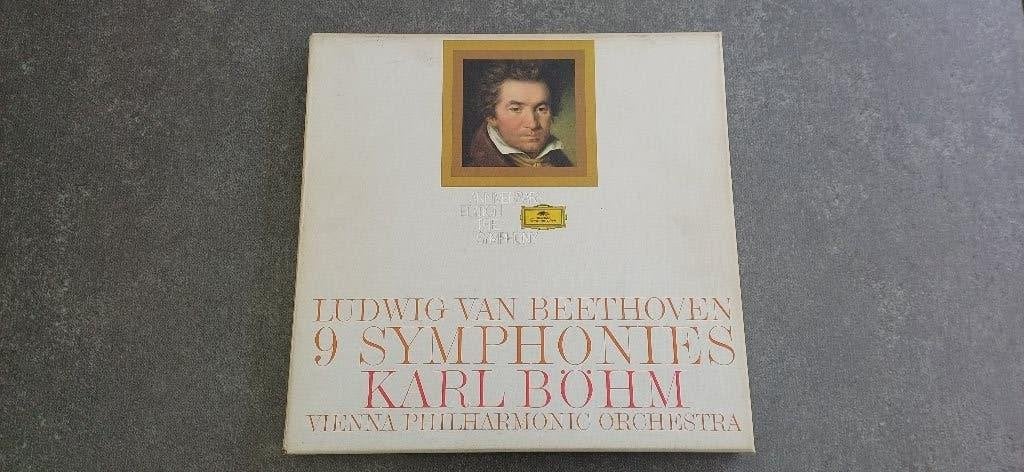 Beethoven vinyl, Boxset, Gebruikt, Ophalen of Verzenden, Beschermende buitenhoes