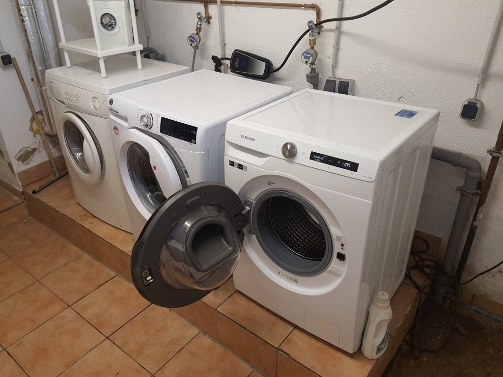 Machine à laver combinée séchoir, 8 à 10 kg, Enlèvement, Comme neuf, 85 à 90 cm