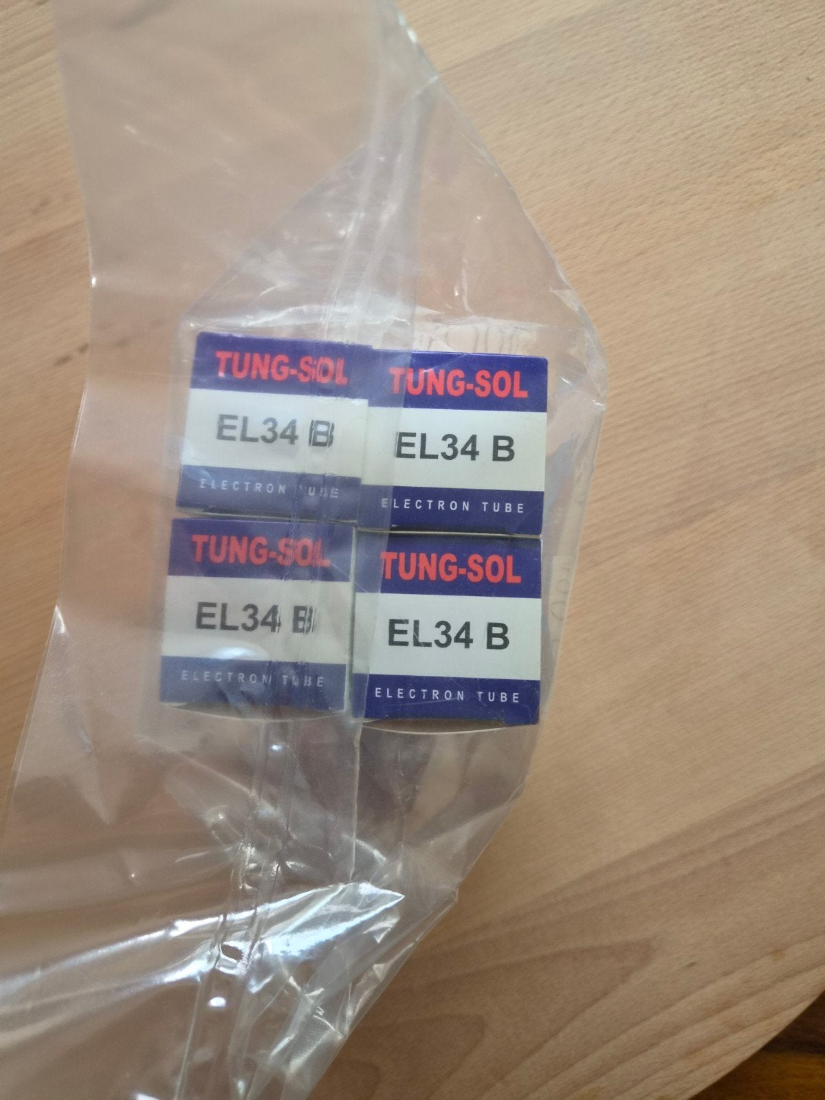 Tung-Sol EL34B Matched Quad | Nieuw & Ongebruikt | Verzegeld, Muziek en Instrumenten, Versterkers | Bas en Gitaar, Ophalen of Verzenden