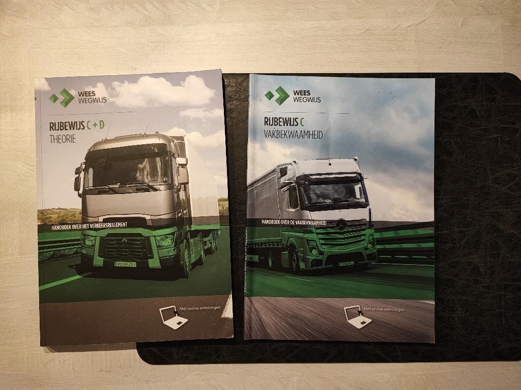 Theorie boeken rijbewijs C+D en vakbekwaamheid, Boeken, Ophalen, Gelezen, Vrachtwagen
