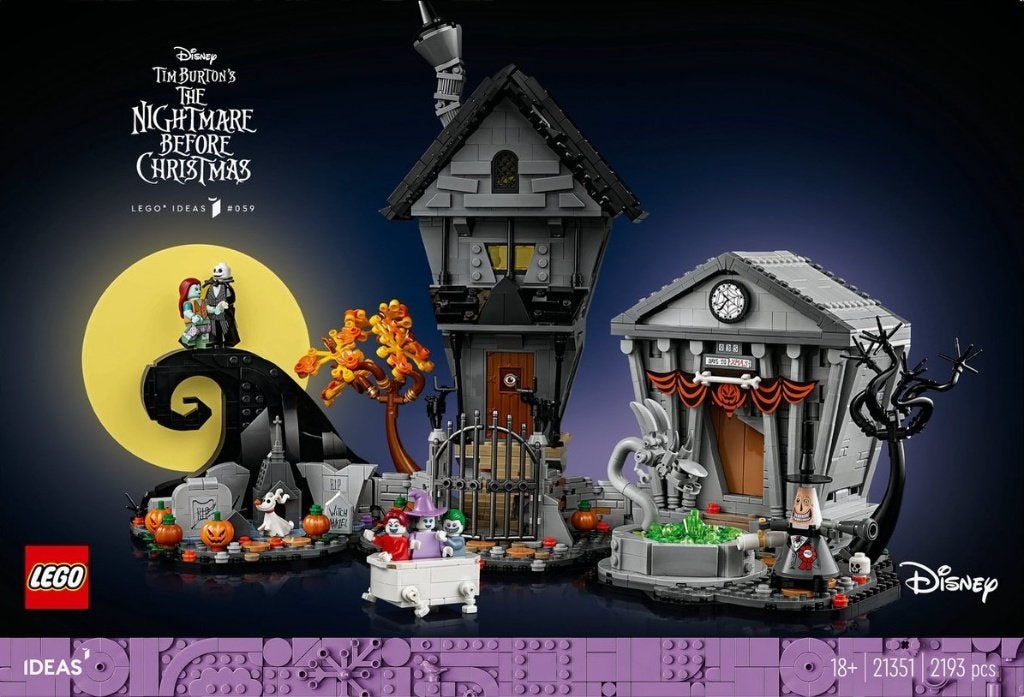 LEGO 21351 Le cauchemar de Tim Burton avant Noël - Location