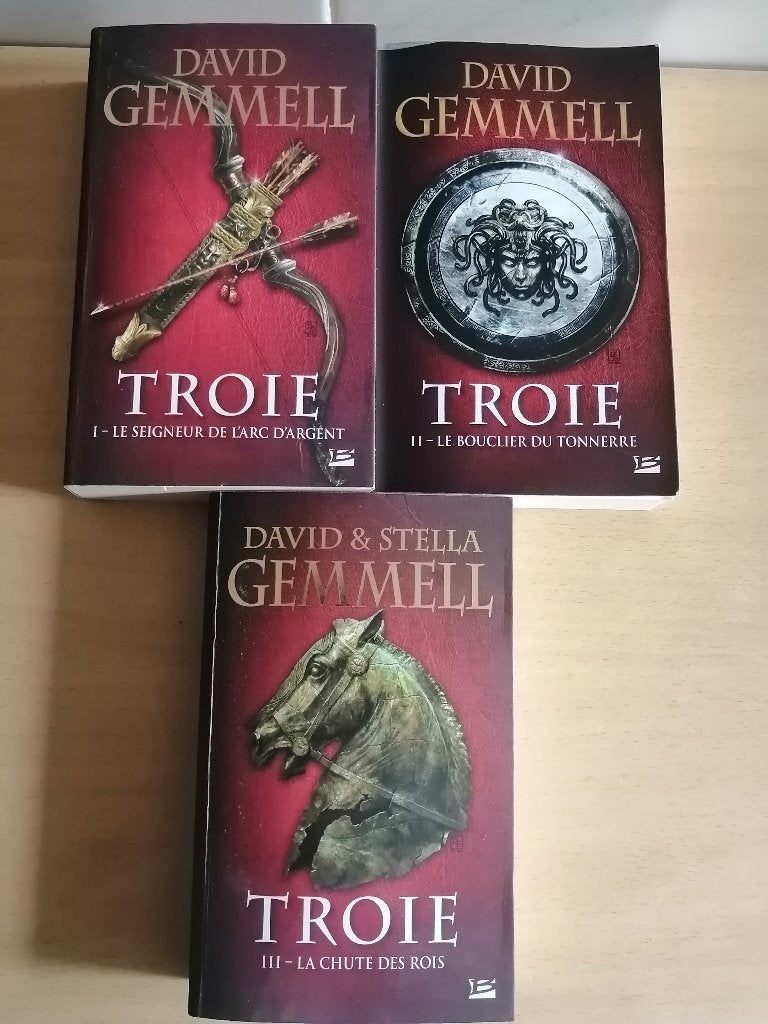 Intégrale de la trilogie de fantasy Troie de David Gemmell, Boeken, Ophalen of Verzenden, Zo goed als nieuw