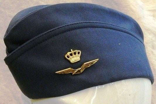 Schuitje, Veldmuts, Uniform DT, Vrouwen, maat 58, KLu, 2007., Verzamelen, Ophalen of Verzenden, Luchtmacht, Helm of Baret
