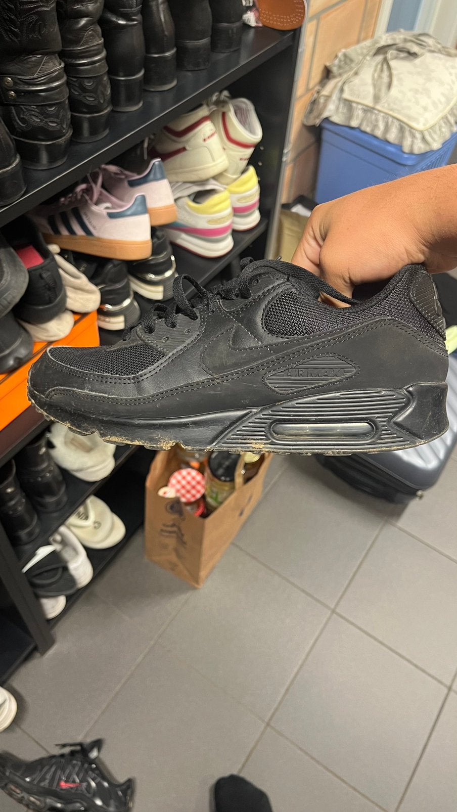 Nike air max 90 maat 43, Vêtements | Hommes, Chaussures, Comme neuf, Enlèvement, Baskets, Noir