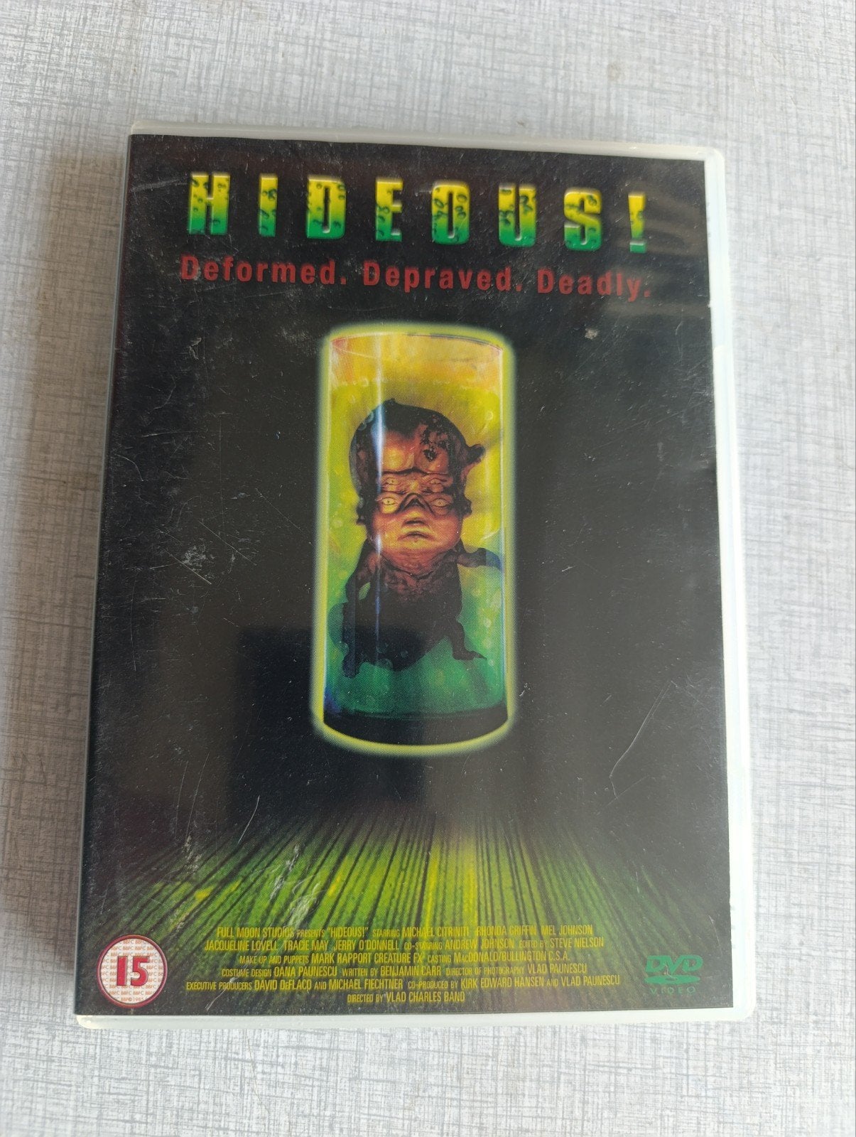 DVD Hideous import Engels gesproken, Cd's en Dvd's, Dvd's | Horror, Ophalen of Verzenden, Engels, Import, Engels