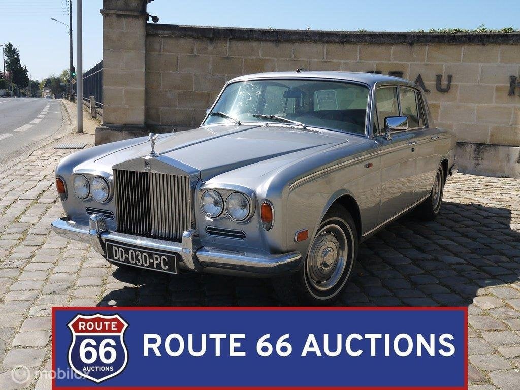 Rolls-Royce Silver Shadow I | 1972 | Route 66 Auctions, Achat, Entreprise, Boîte manuelle, Autre carrosserie