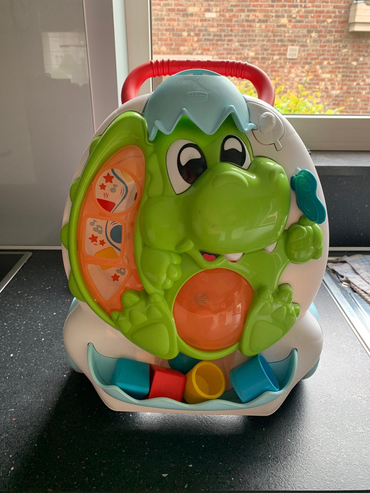 Dino walker van Chicco, Ophalen, Gebruikt, Mobiel, Met geluid