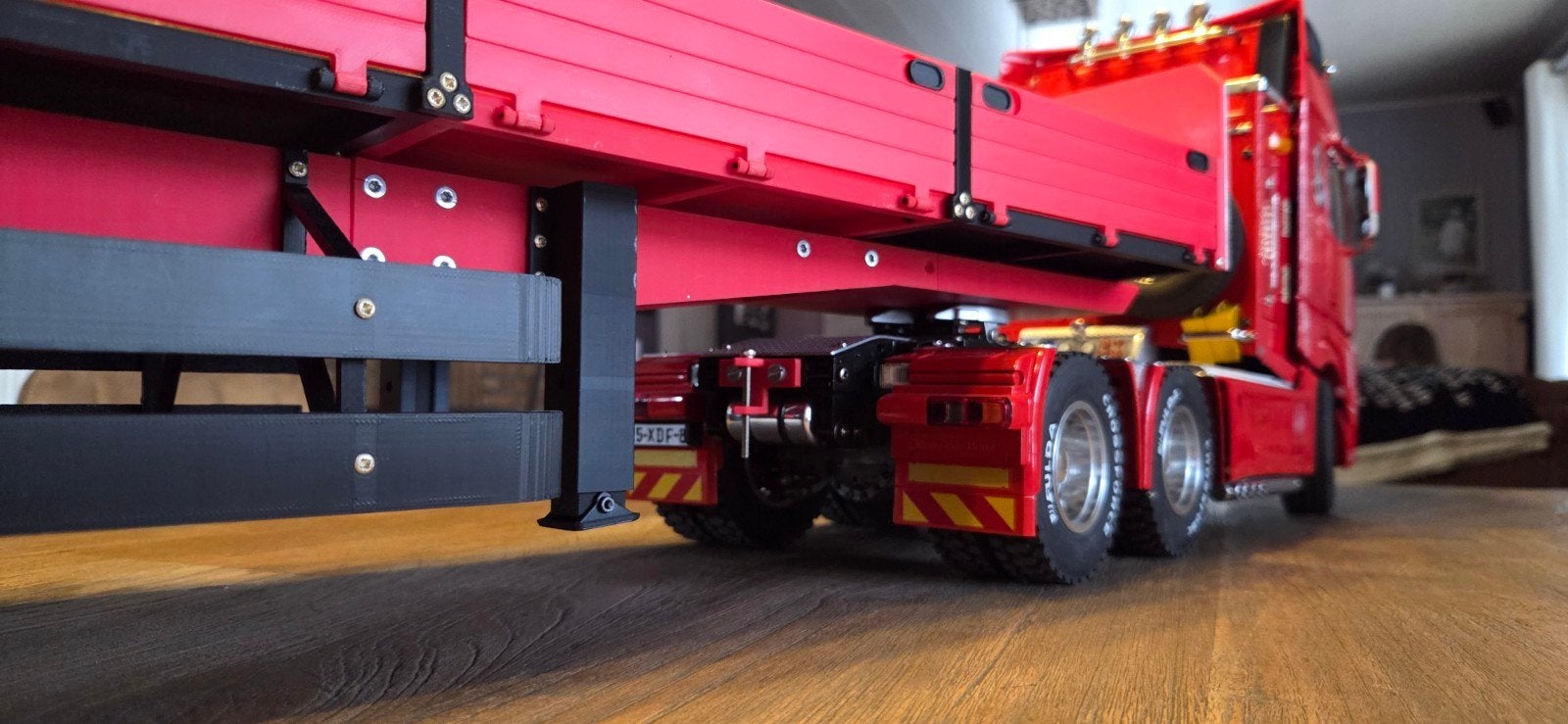 Rc trailer schaal 1/14, Hobby en Vrije tijd, Ophalen