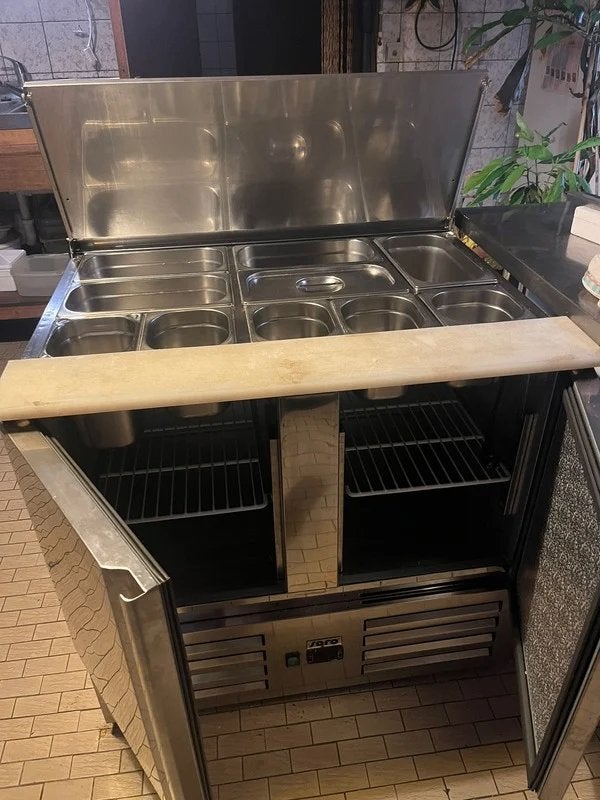 Salad Bar SARO saladette  S 900 PRO, Ophalen, Gebruikt, Koelen en Vriezen