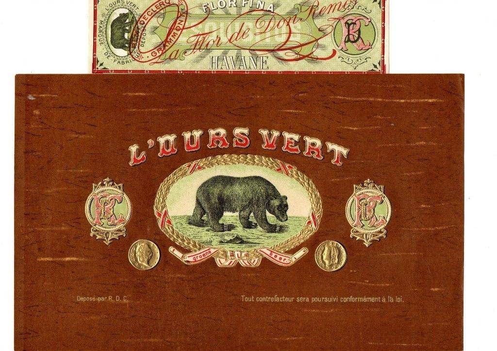 ÉTIQUETTE DE CIGARE, Enlèvement ou Envoi, Neuf, Autres types