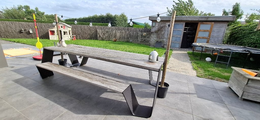 Trémie Extremis 300 cm, Enlèvement, Utilisé, Rectangulaire, Bois