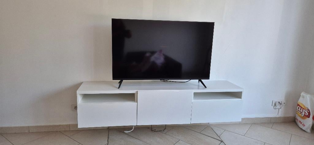 Witte tv kast besta ikea, Huis en Inrichting, Ophalen, Gebruikt