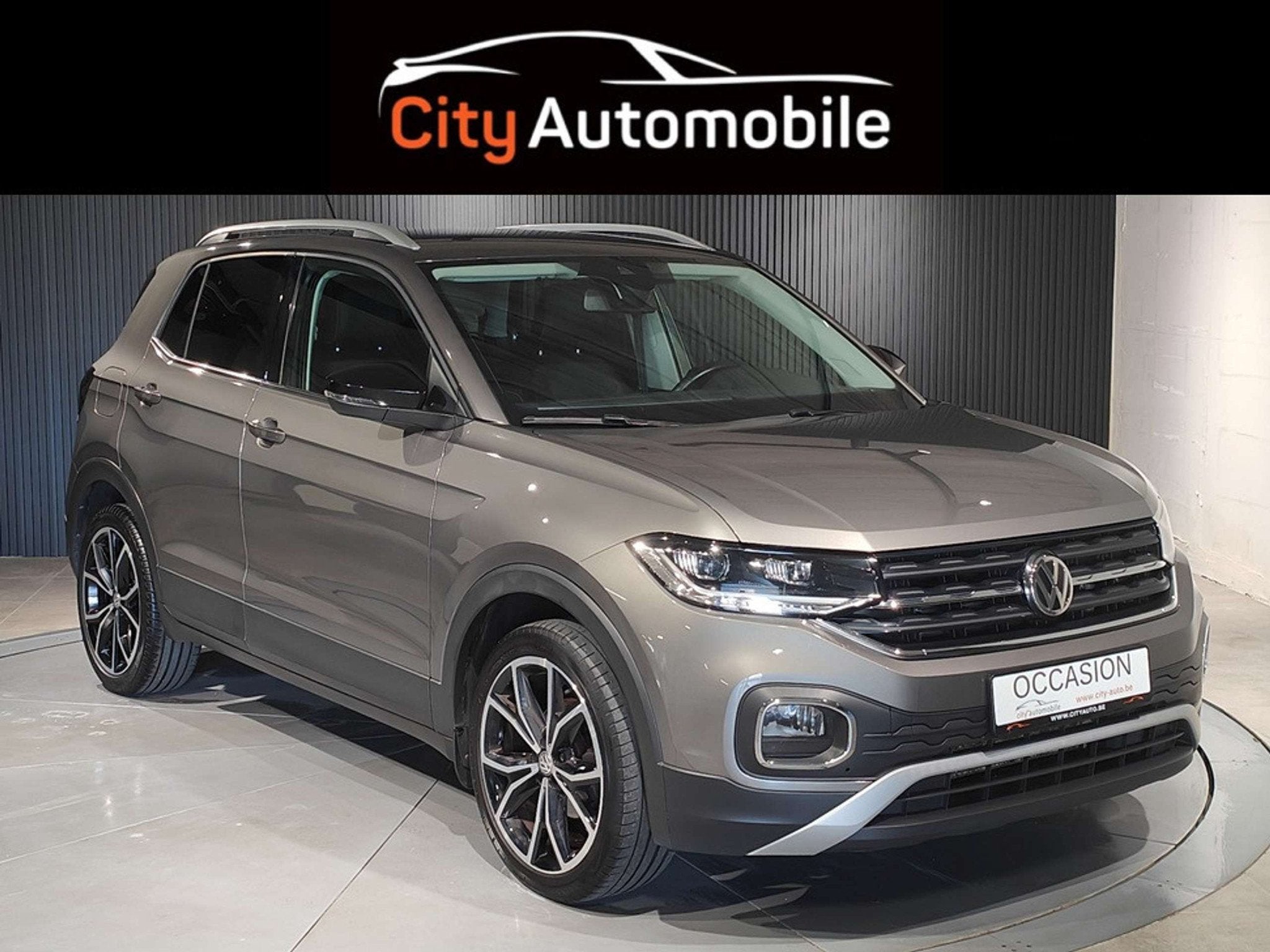 Volkswagen T-Cross 1.0 TSI DSG CLIM SIEGES CHAUFF BLUETOOTH, Cruise Control, Argent ou Gris, https://public.car-pass.be/vhr/8b8e4918-78fb-4260-a751-d4f6a9b5ba55
