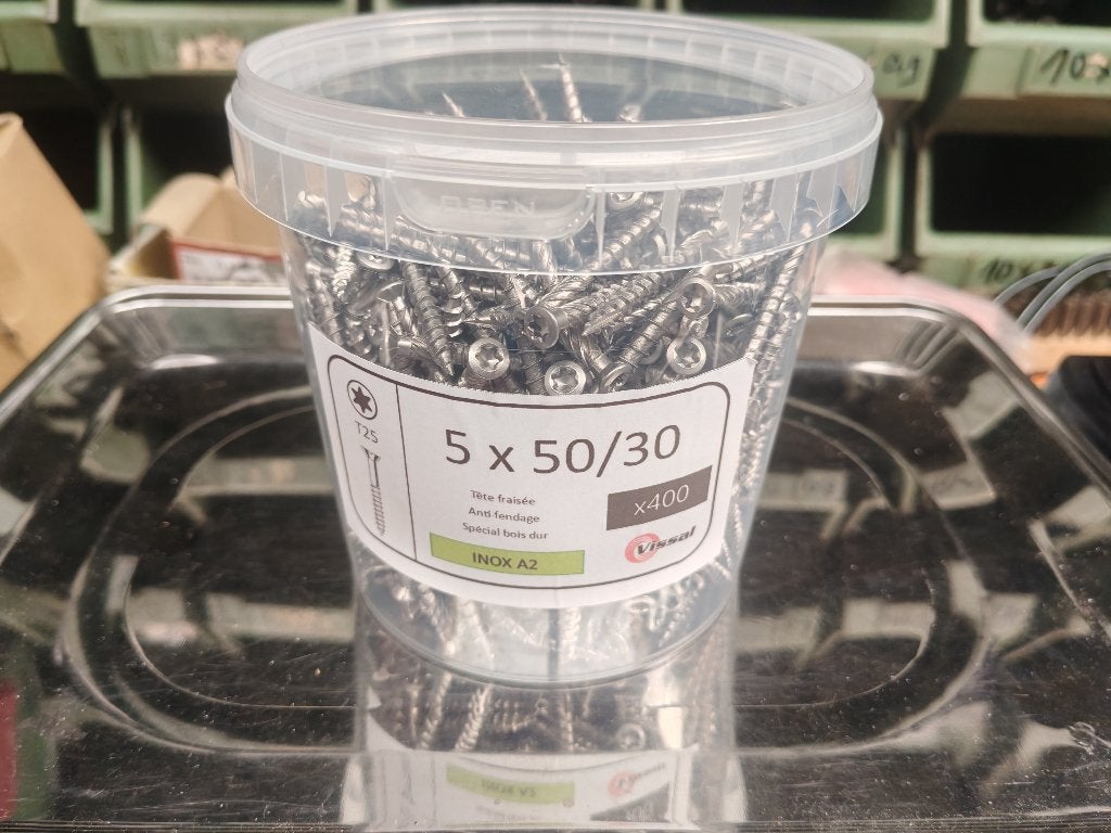 Roestvrijstalen schroef naar keuze 5x50 5x80 6x140 180 200, Ophalen, Nieuw, Inox, Overige typen