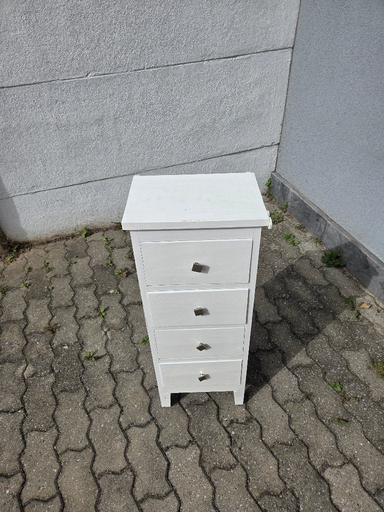 Armoire à tiroirs en bois massif, Maison & Meubles, 3 ou 4 tiroirs, 25 à 50 cm, Enlèvement, Utilisé