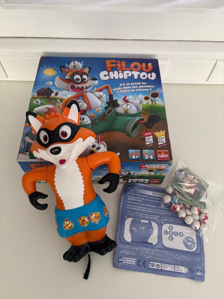 Jeu de société - Filou Chiptou, Een of twee spelers, Ophalen of Verzenden, Gebruikt, Goliath