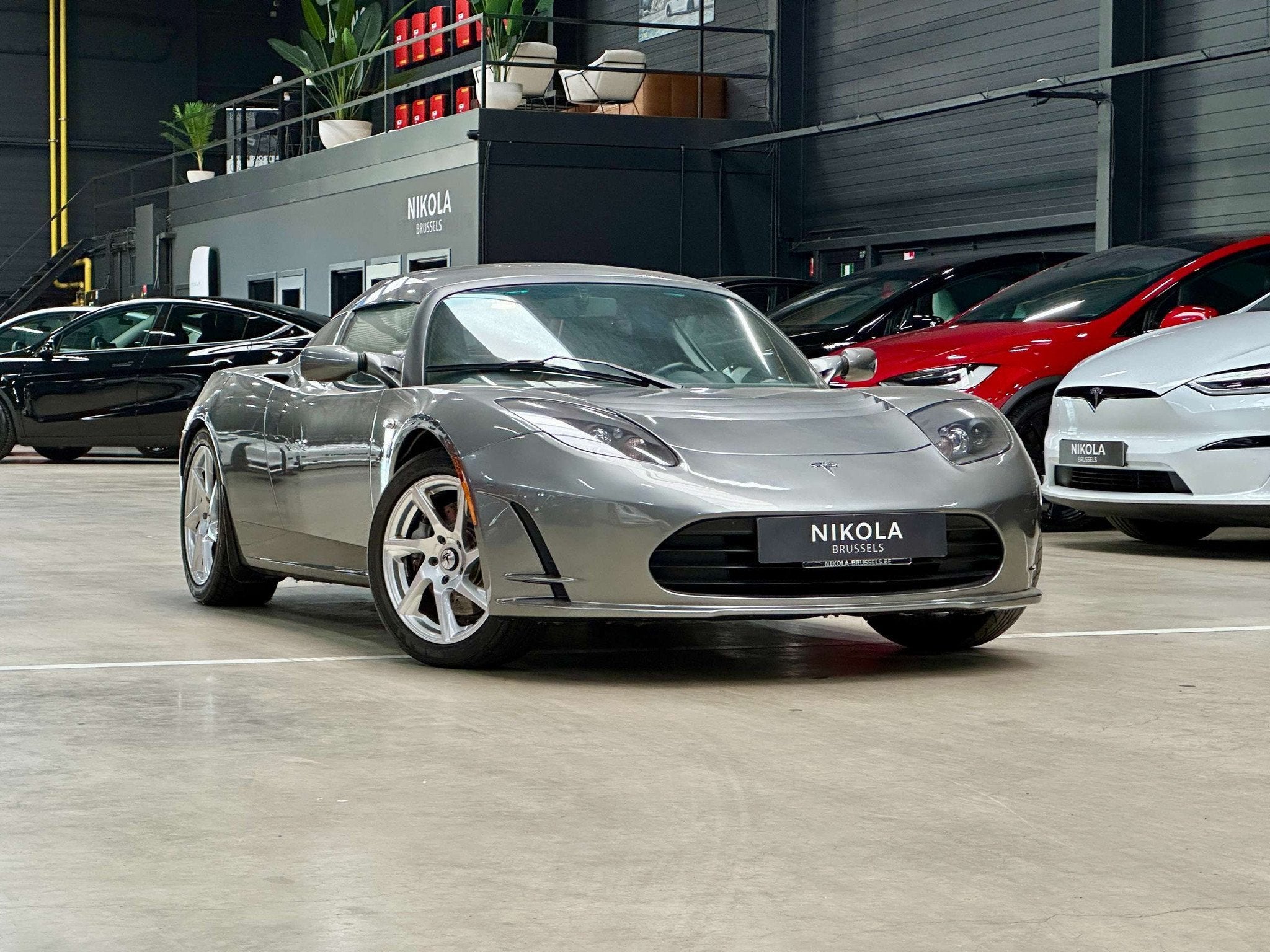 Tesla Roadster V2.5 - HEATED SEATS - 2 DIN SCREEN (bj 2012), Auto's, Tesla, Achterwielaandrijving, Gebruikt, Cabriolet, Roadster