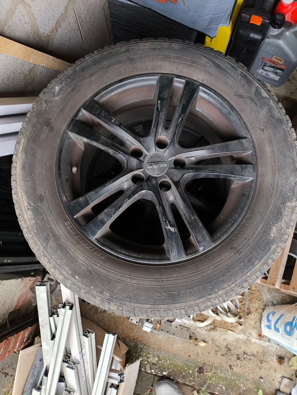 Jantes 17" + pneus hiver, Enlèvement