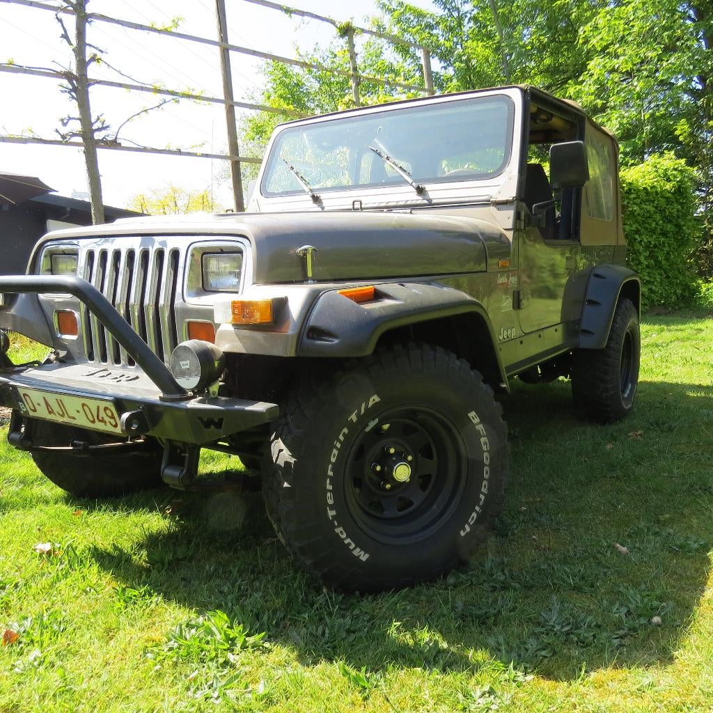 Jeep Wrangler YJ 1992 Sahara, Autos, Jeep, Achat, Boîte manuelle, Particulier, Wrangler