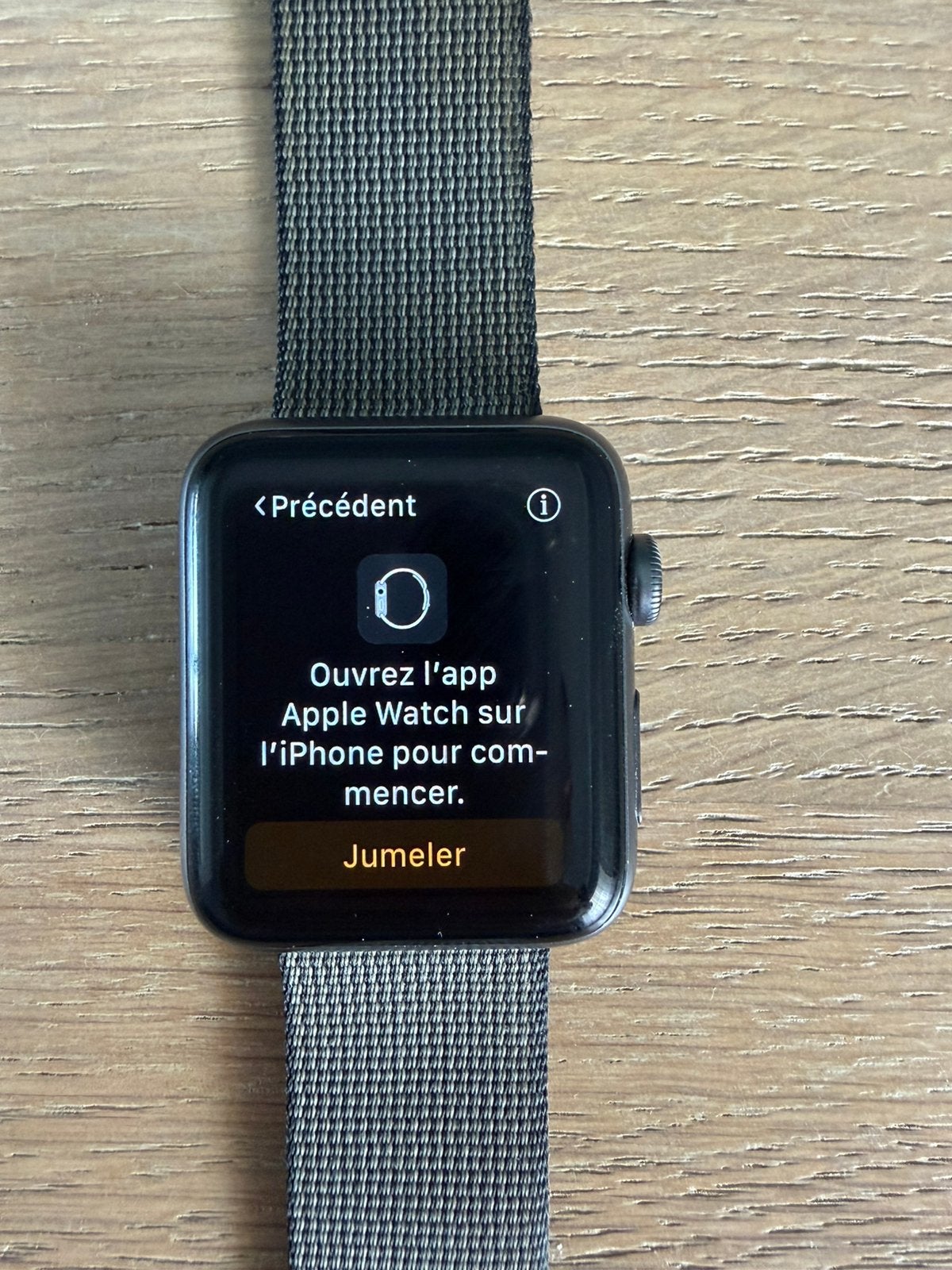 Apple Watch Série 2 - Boîtier Aluminium Noir (42 mm), Ophalen, Zwart, IOS, Waterdicht