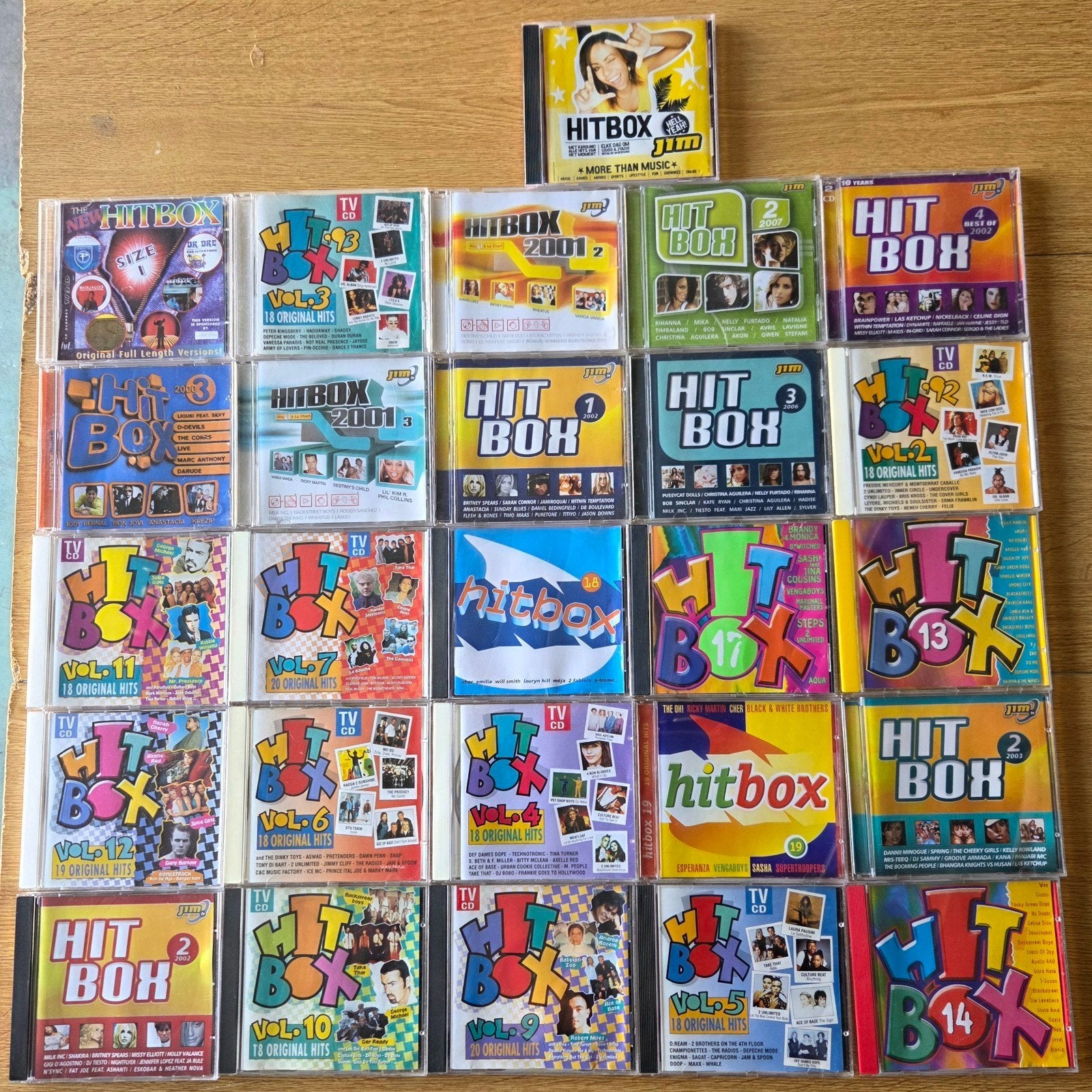 lot hitbox (27), Cd's en Dvd's, Ophalen of Verzenden