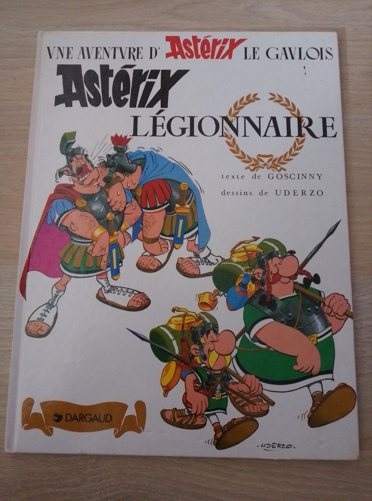 Asterix: légionnaire (édition Dargaud 1992), Ophalen of Verzenden