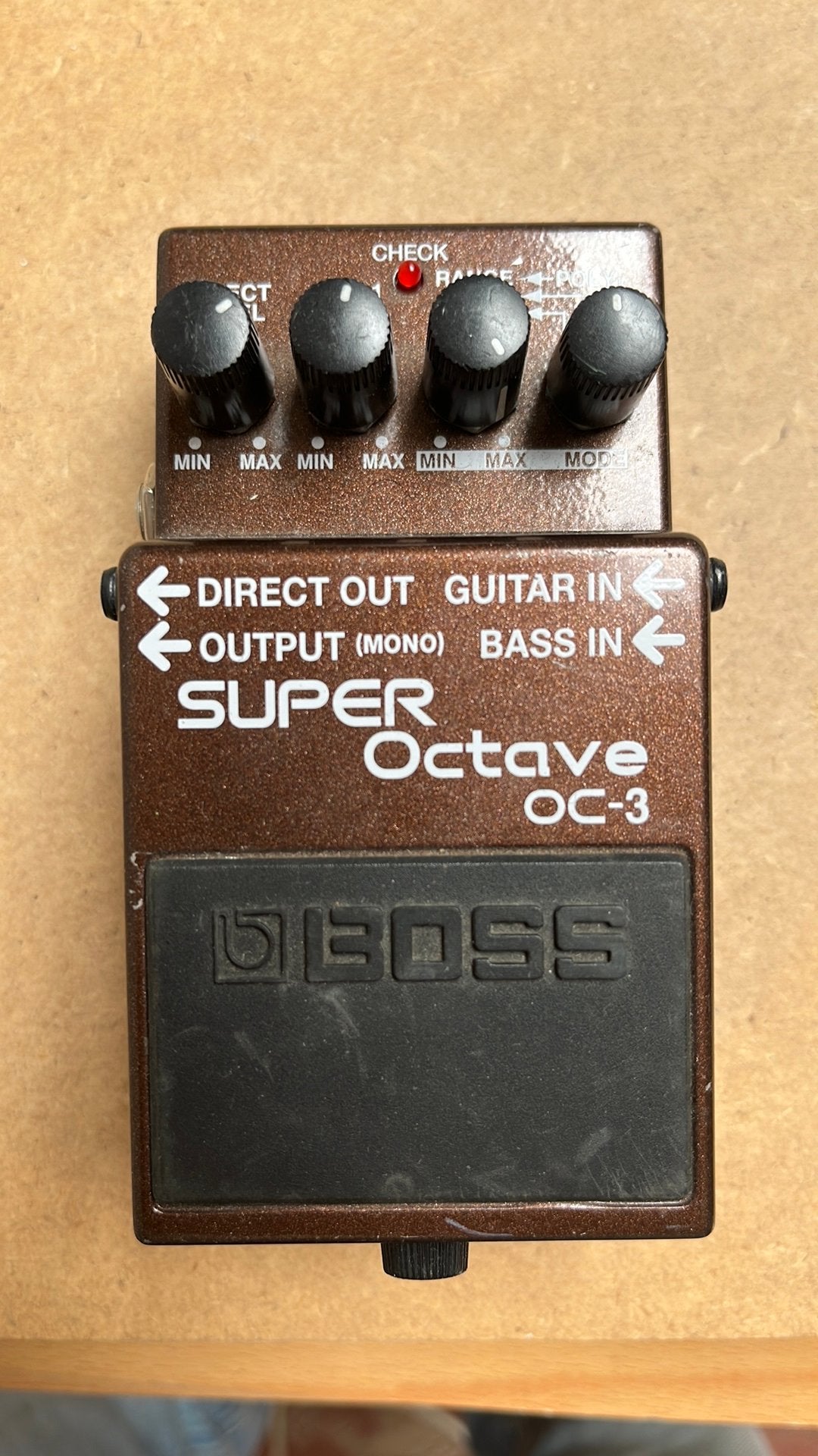 Boss super octaver OC-3, Muziek en Instrumenten, Ophalen of Verzenden, Zo goed als nieuw