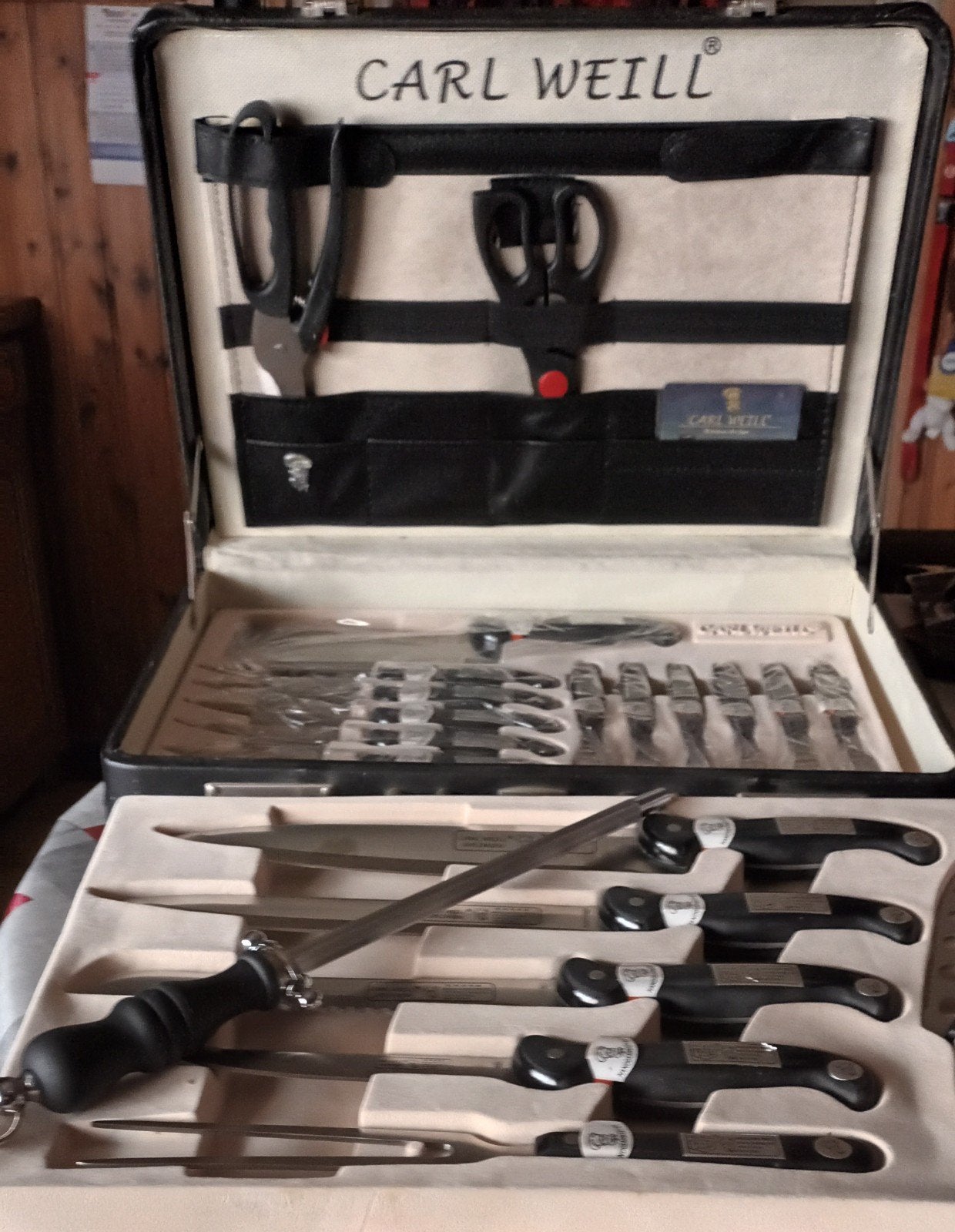 koffer messen set, Enlèvement, Autres marques, Autres types, Autres matériaux