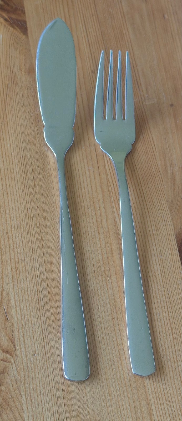 16 paires de couverts à poisson en inox, Enlèvement