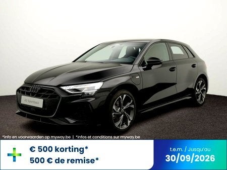 Audi A3 Sportback PHEV CORPORATE S - 40 TFSIe 204 PK S-TRONI, Autos, Audi, Commande vocale, Achat, https://public.car-pass.be/vhr/68595759-d581-477c-be9c-7079921b2902