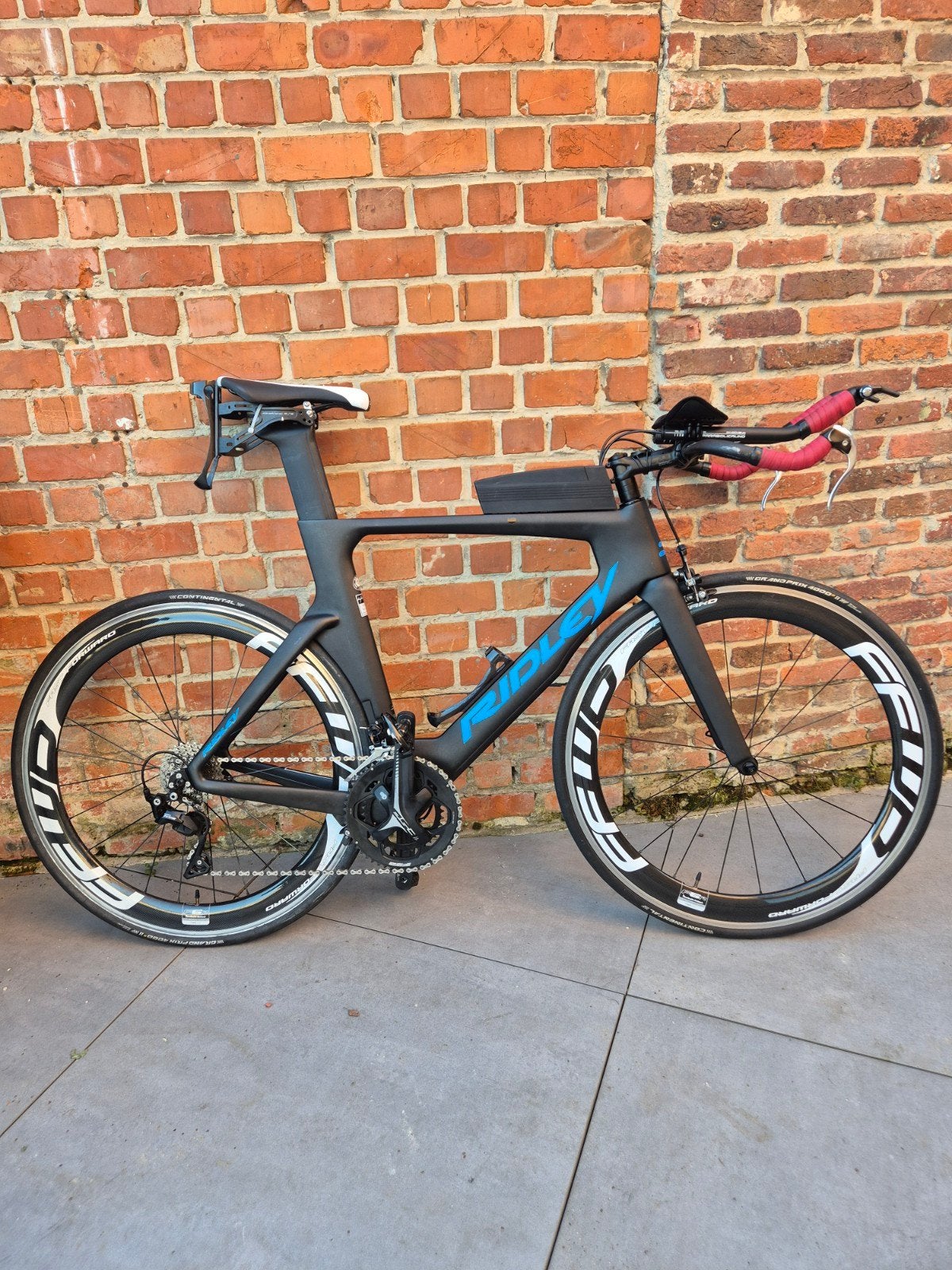 Ridley Dean tijdritfiets, Ophalen, Gebruikt, Carbon, Heren