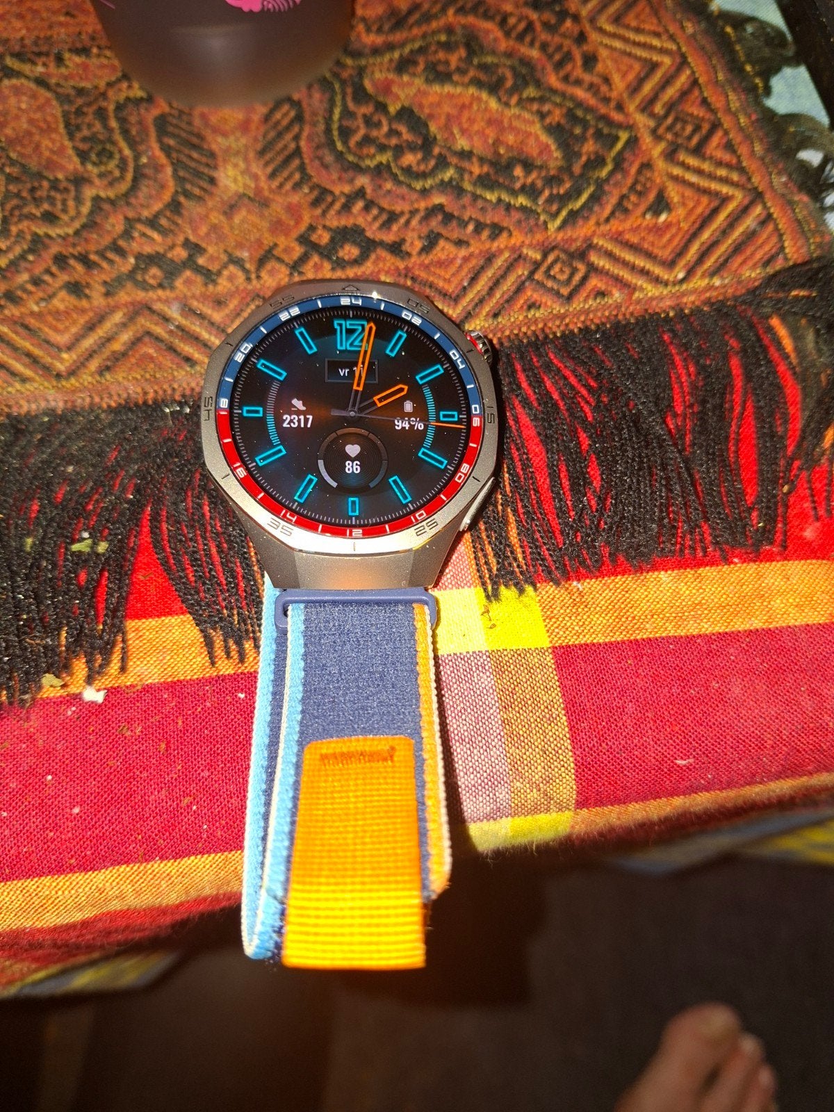 Huawei watch gt 5 pro titanium., Enlèvement ou Envoi, Comme neuf, Android, Huawei