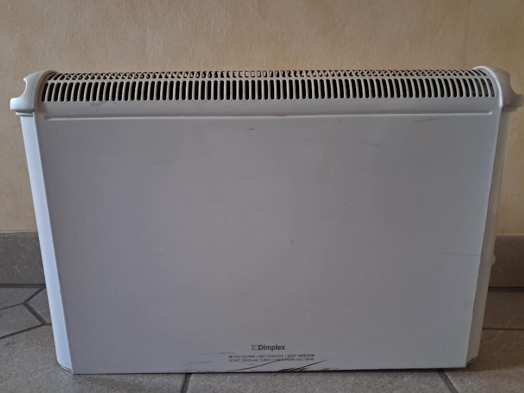 Elektrisch verwarmingsvuur Dimplex wandmodel 2000 W, Ophalen, 30 tot 80 cm, Gebruikt, Radiator