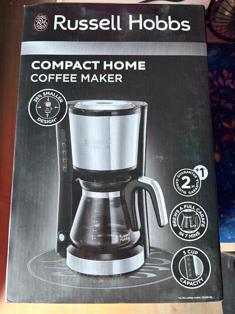 ===> Une machine à café <===, Electroménager, Café moulu, Réservoir d'eau amovible, Comme neuf, 4 à 10 tasses