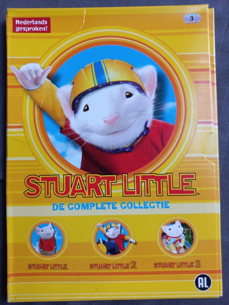 Stuart Little - De complete collectie (3 disc), Cd's en Dvd's, Alle leeftijden, Nederlands, Digipak, Ophalen of Verzenden
