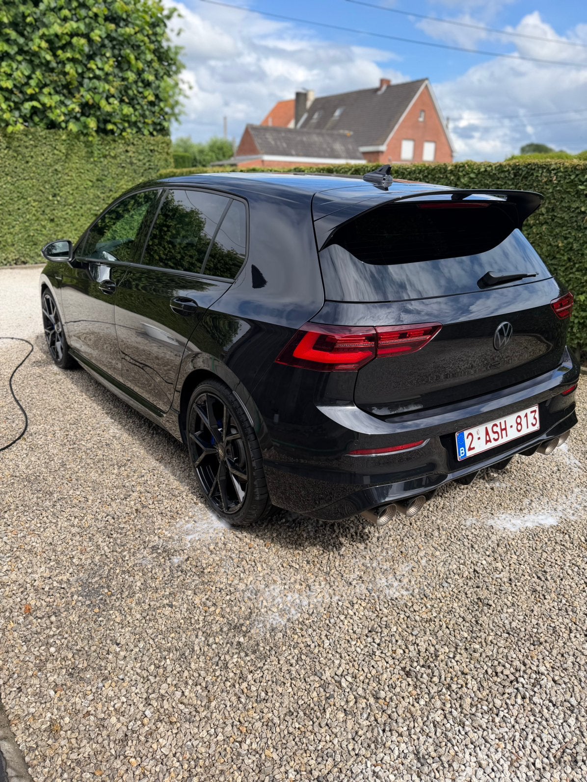 Volkswagen Golf 8 R, Automaat, Euro 6, Zwart, Achteruitrijcamera