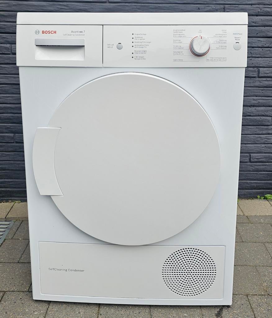 Bosch warmtepomp condens droogkast 8KG SelfCleaning A+++, Elektronische apparatuur, Ophalen, 8 tot 10 kg, Zo goed als nieuw, Condens